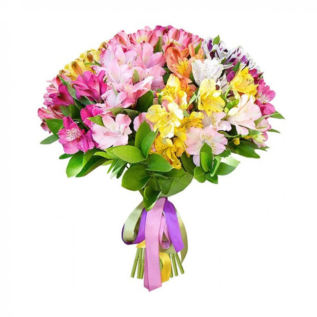 Букет цветов "Тепло в душе"